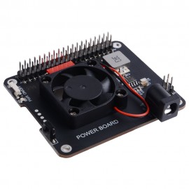 DockerPi Power Board Expansion Board With Cooling Fan For 4B/3B/3B+ / Banana Pi / Orange Pi