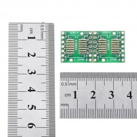 100pcs SOP14 SSOP14 TSSOP14 To DIP14 Pinboard SMD To DIP Adapter 0.65mm/1.27mm To 2.54mm DIP Pin Pitch PCB Board