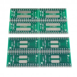 100pcs TSSOP28 SSOP28 To DIP28 SOP28 Transfer PCB Board DIP Pin Board Pitch Adapter