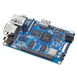 Banana Pi BPI-M64 A64 1.2 Ghz Quad-Core ARM Cortex A53 64-Bit 2GB DDR3 8GB EMMC With WIFI & bluetooth Onboard Single Board Computer Development Board Mini PC Learning Board