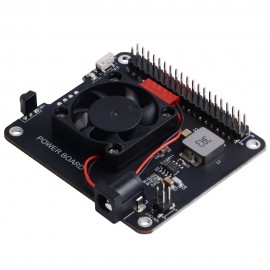 DockerPi Power Board Expansion Board With Cooling Fan For 4B/3B/3B+ / Banana Pi / Orange Pi