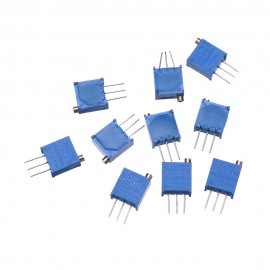 100pcs 3296W 10K ohm Trimpot Trimmer Potentiometer