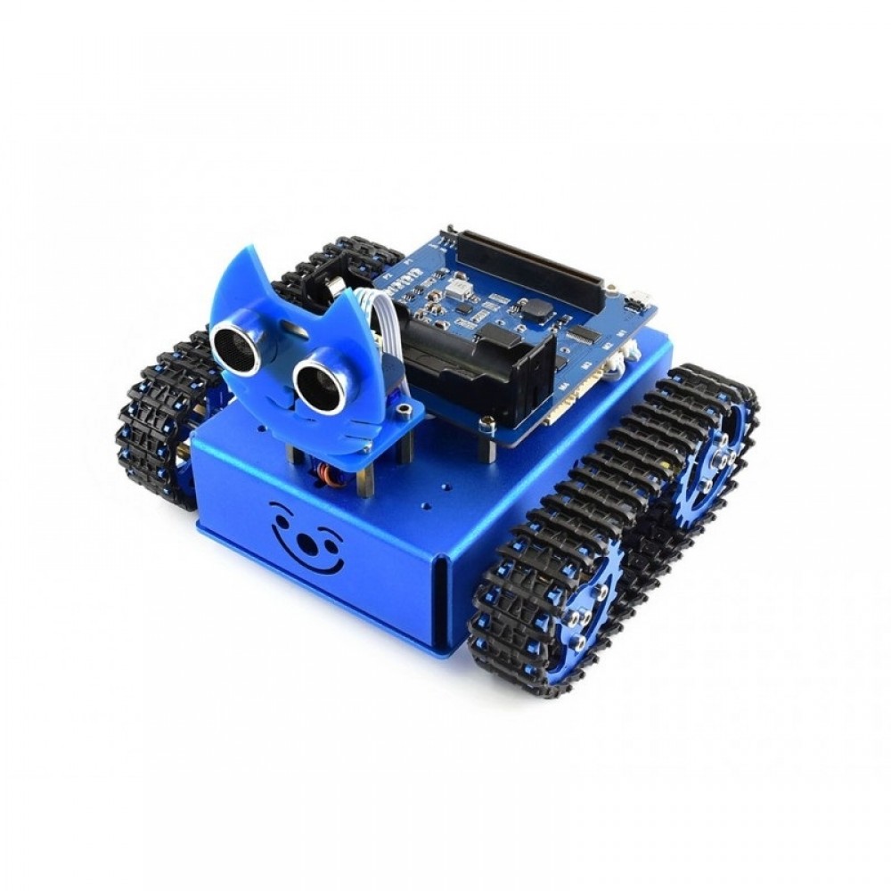 KitiBot Tracked Robot Building Kit for micro: bit (no micro: bit)