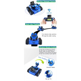 KitiBot Tracked Robot Building Kit for micro: bit