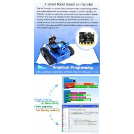 KitiBot Tracked Robot Building Kit for micro: bit