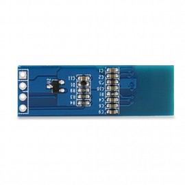 LDTR-WG0185 0.91 inch 128×32 IIC I2C Blue / White OLED LCD Display DIY Module DC3.3V 5V for PIC Arduino (Blue)