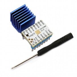 LDTR-WG0187 TMC2208 Stepper Motor Driver with AHeatsink DIY Kit for 3D Printer (White)