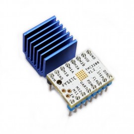 LDTR-WG0187 TMC2208 Stepper Motor Driver with AHeatsink DIY Kit for 3D Printer (White)