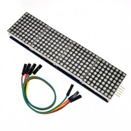 LDTR-WG0221 MAX7219 Microcontroller 4-in-1 Display Dot Matrix Module for Arduino