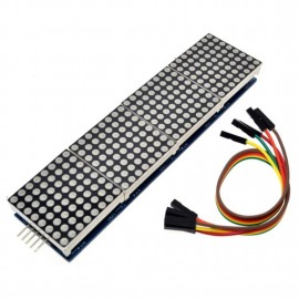 LDTR-WG0221 MAX7219 Microcontroller 4-in-1 Display Dot Matrix Module for Arduino