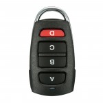 LDTR-WG0229 Universal 433mhz Electric Gate Garage Door Remote Control Key Fob Cloning Cloner (Black)