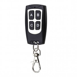 LDTR-WG0230 12V 4CH Channel 433Mhz Wireless Remote Control Switch with 2 Transmitter (Black)