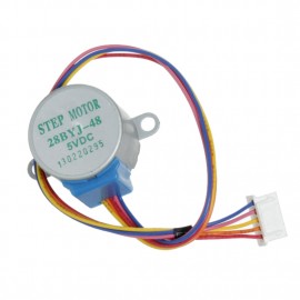 LDTR-WG0246 28YBJ-48 DC 5V 4 Phase 5 Wire Stepper Motor with ULN2003 Driver Board (Silver)