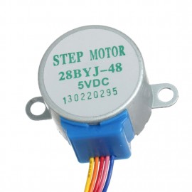 LDTR-WG0246 28YBJ-48 DC 5V 4 Phase 5 Wire Stepper Motor with ULN2003 Driver Board (Silver)