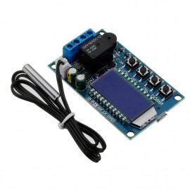 LDTR-WG0248 Digital Thermostat Heating Refrigeration Temperature Control Switch Temperature Controller Module (Blue)