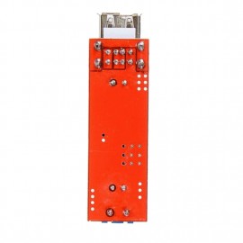 LDTR-WG0257 Dual USB 9V / 12V / 24V / 36V to 5V Converter DC-DC 3A Step Down Power Module (Red)