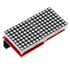 LDTR-WG0259 8×16 MAX7219 LED Dot Matrix Screen Module For Arduino B / B+ (Red)