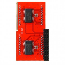 LDTR-WG0259 8×16 MAX7219 LED Dot Matrix Screen Module For Arduino B / B+ (Red)