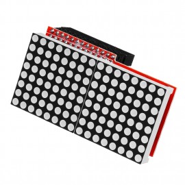 LDTR-WG0259 8×16 MAX7219 LED Dot Matrix Screen Module For Arduino B / B+ (Red)