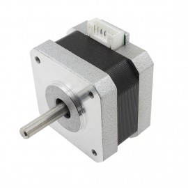 LDTR-WG0263 3D Printer High Torque 17 Stepper Motor, 200mN 1.2A 2-phase 4-wire (Silver)