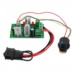 LDTR-WG0266 DC 6-30V 200W 16KHz PWM Motor Speed Controller Regulator Reversible Control Forward / Reverse Switch (Green)