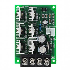 LDTR-WG0268 DC 9-55V 40A 2000W PWM DC Motor Pump Speed Regulator High Power Speed Controller (Green)