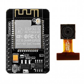 LDTR-WG0271 ESP32-CAM WiFi + Bluetooth Camera Module Development Board ESP32 with Camera Module OV2640 (Black)