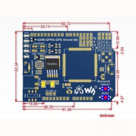 GSM / GPRS / GPS Shield (B)