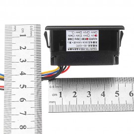 Car Battery Voltage Power Display 12V Turn 5V Buck Module Dual USB Car Power Supply