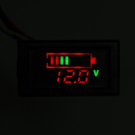 Car Battery Voltage Power Display 12V Turn 5V Buck Module Dual USB Car Power Supply