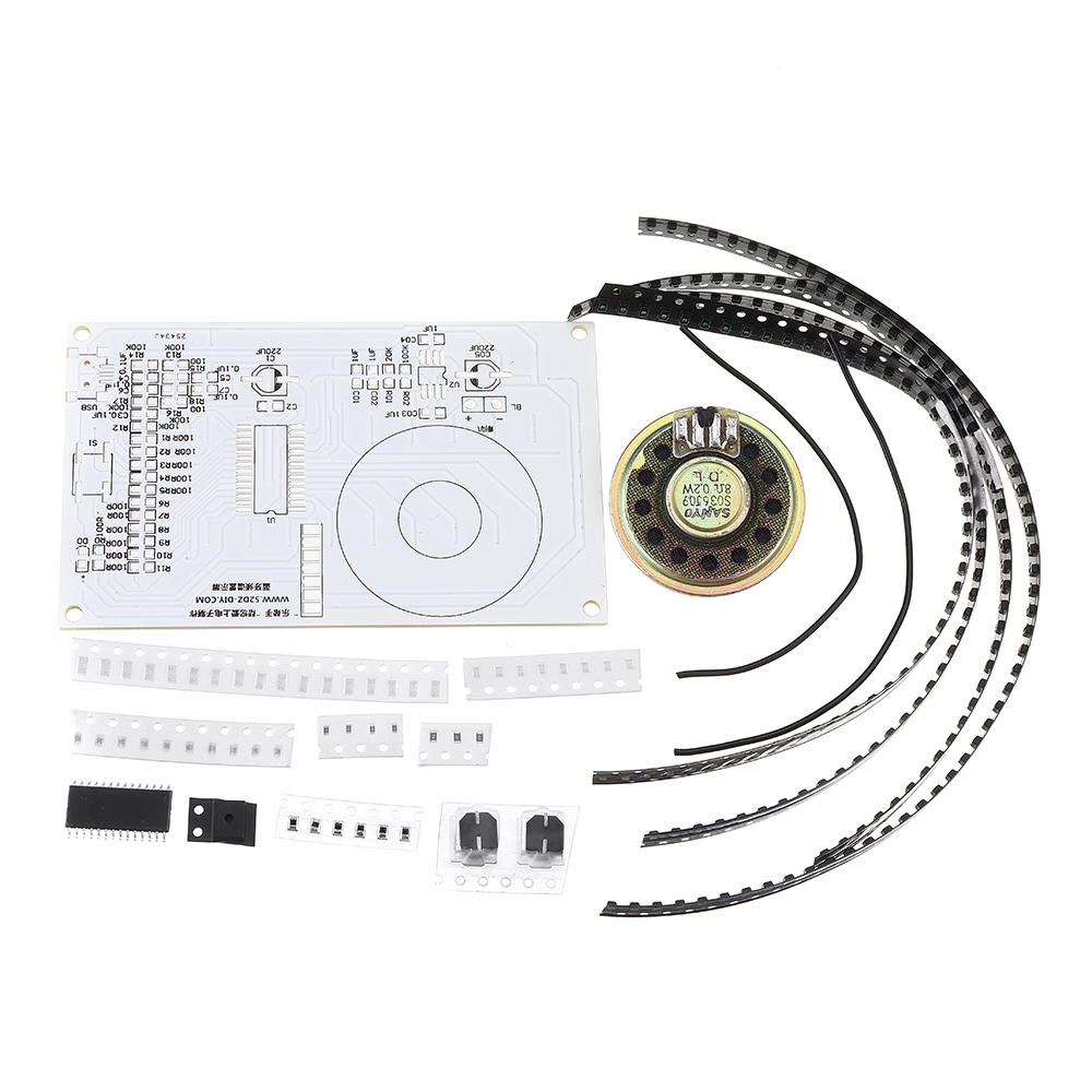 12X11 FFT Music Spectrum Sound Control LED Spectrum Analyzer DIY Dot Matrix Electronic Production Kit