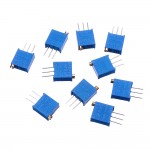 100pcs 3296W 5K ohm Trimpot Trimmer Potentiometer