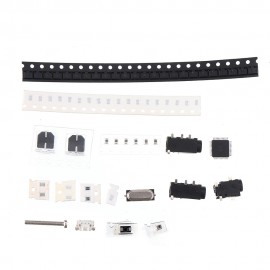 24×16 384 LED Dot Matrix TTF Audio Spectrum Flashing According to Input Sound DIY Electronic Kit